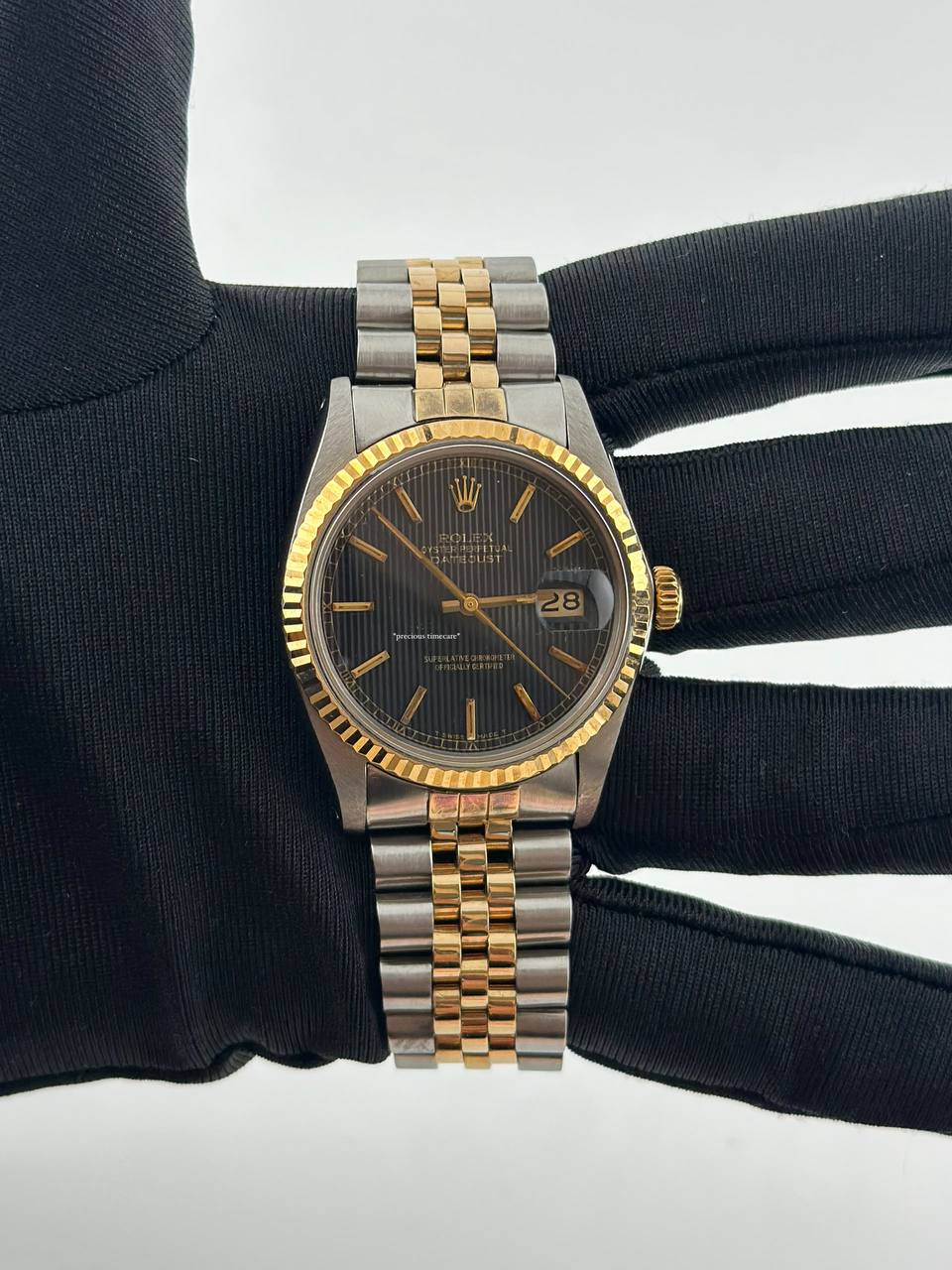 Rolex Datejust 36 Two Tone Tapestry Dial