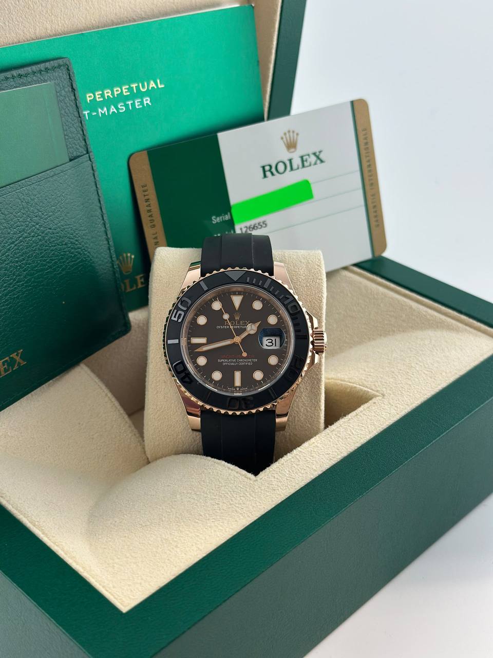 Rolex Yachtmaster 18k Rose Gold